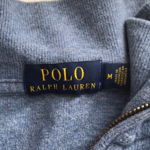 Polo pull over men’s size medium - Picture 3 of 6